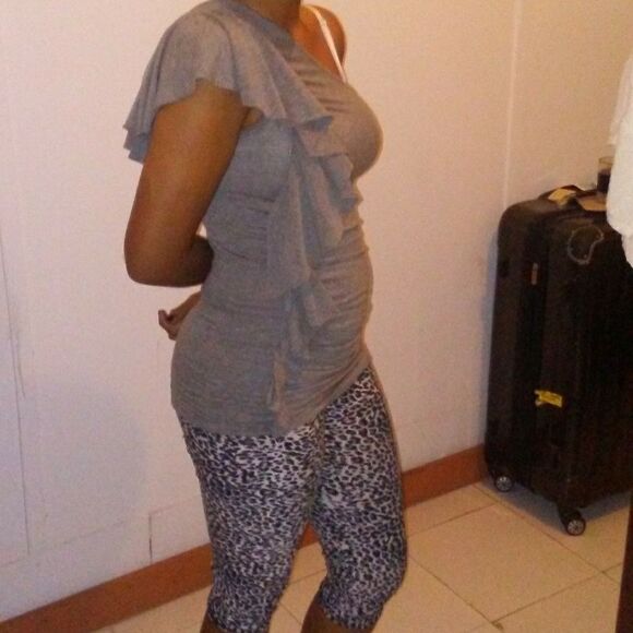 One Shoulder dress or shirt cheetah bundle - Picture 3 of 3